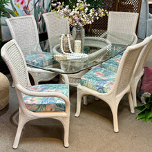 Load image into Gallery viewer, 7PC Glass Top Dining Set