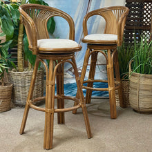 Load image into Gallery viewer, Rattan Barstool