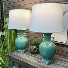 Load image into Gallery viewer, Green Table Lamp