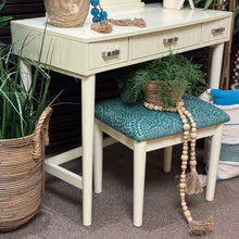 Load image into Gallery viewer, Cream Vanity W/Mirror & Stool