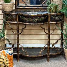 Load image into Gallery viewer, Vintage Chinoiserie Console W/Mirror