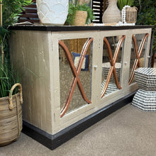 Load image into Gallery viewer, Painted Mirrored Cabinet