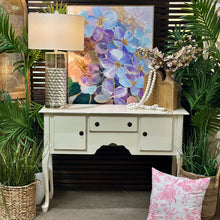 Load image into Gallery viewer, 2DR Distressed Ivory Console