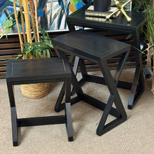 Load image into Gallery viewer, S/3 Black Nesting Tables