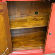 Load image into Gallery viewer, Red Two Tone Cabinet