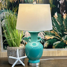 Load image into Gallery viewer, Green Table Lamp