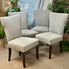 Load image into Gallery viewer, Grey Upholstered Dining Chair