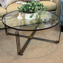 Load image into Gallery viewer, 'London' Glass Top Coffee Table
