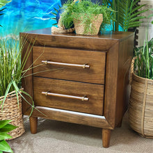Load image into Gallery viewer, 2DR Mid-Mod Wood Nightstand