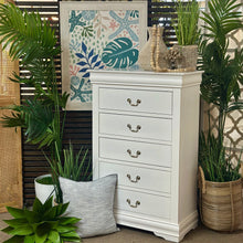 Load image into Gallery viewer, 5DRW White Dresser