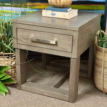 Load image into Gallery viewer, Greige USB End Table