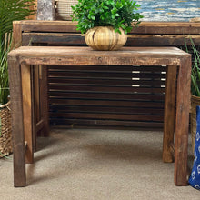 Load image into Gallery viewer, MED Reclaimed Wood Console