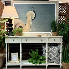 Load image into Gallery viewer, Off White Console Table