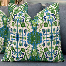Load image into Gallery viewer, Bombay Kelly Ikat Pillow