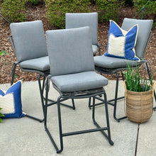 Load image into Gallery viewer, Grey Outdoor Counter Stool