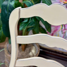 Load image into Gallery viewer, Cream Ladderback Dining Side Chair