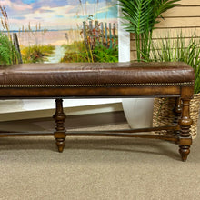 Load image into Gallery viewer, Stanley Leather Bench