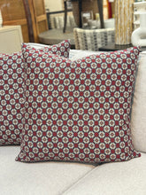 Load image into Gallery viewer, Maroon Turkish Designer Pillow