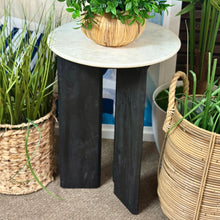 Load image into Gallery viewer, Marble Top Side Table