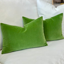 Load image into Gallery viewer, Green Velvet Designer Lumbar