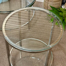 Load image into Gallery viewer, Glass Side Table