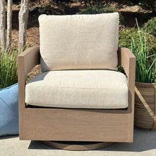 Load image into Gallery viewer, Curved Outdoor Swivel Chair
