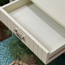 Load image into Gallery viewer, Cream Vanity W/Mirror & Stool