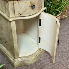 Load image into Gallery viewer, 1DRW 1DR Floral Side Table
