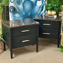 Load image into Gallery viewer, Black 'Langley' Nightstand