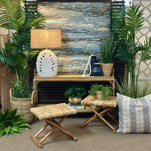 Load image into Gallery viewer, Natural Woven Console