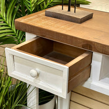 Load image into Gallery viewer, Two-Toned Wooden Console