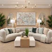Load image into Gallery viewer, 3PC Beige Modern Sectional