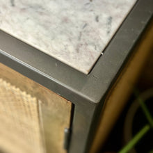 Load image into Gallery viewer, 4DR Cane Cabinet w/ Marble