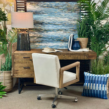 Load image into Gallery viewer, Reclaimed Wood & Metal Desk