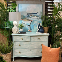 Load image into Gallery viewer, Aqua Painted Chest