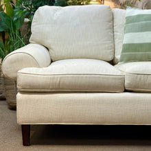 Load image into Gallery viewer, Ivory Deep Seat Sofa