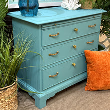 Load image into Gallery viewer, Blue/Turquoise 3DRW Nightstand