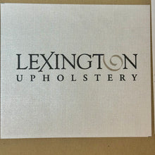 Load image into Gallery viewer, Lexington Blue Trellis Swivel Chair