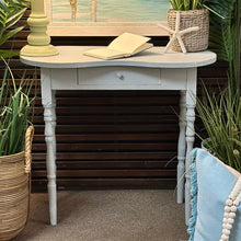 Load image into Gallery viewer, Distressed Blue Vanity/Desk