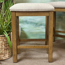 Load image into Gallery viewer, Set/3 Greige Stools
