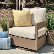 Load image into Gallery viewer, Curved Outdoor Swivel Chair