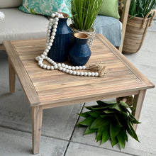 Load image into Gallery viewer, 3PC Taupe Acacia Sectional W/Table