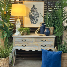 Load image into Gallery viewer, Distressed Blue/Grey Console