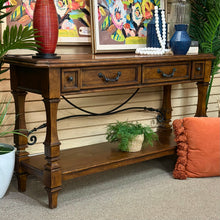 Load image into Gallery viewer, 2DR Wood/Metal Console