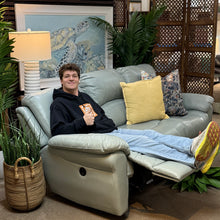 Load image into Gallery viewer, Light Blue Power Sofa