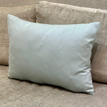 Load image into Gallery viewer, Spa Blue Silk Designer Lumbar