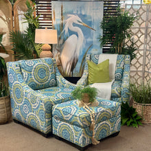 Load image into Gallery viewer, Vanguard Turquoise M. Chair W/Otto
