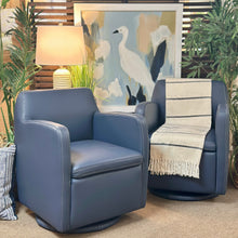 Load image into Gallery viewer, Scan Design Leather Swivel Chair