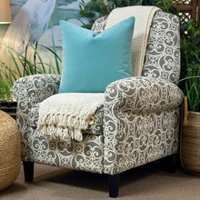 Load image into Gallery viewer, Grey Transitional Push Back Recliner