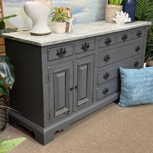 Load image into Gallery viewer, 8DRW Grey Distressed Cabinet
